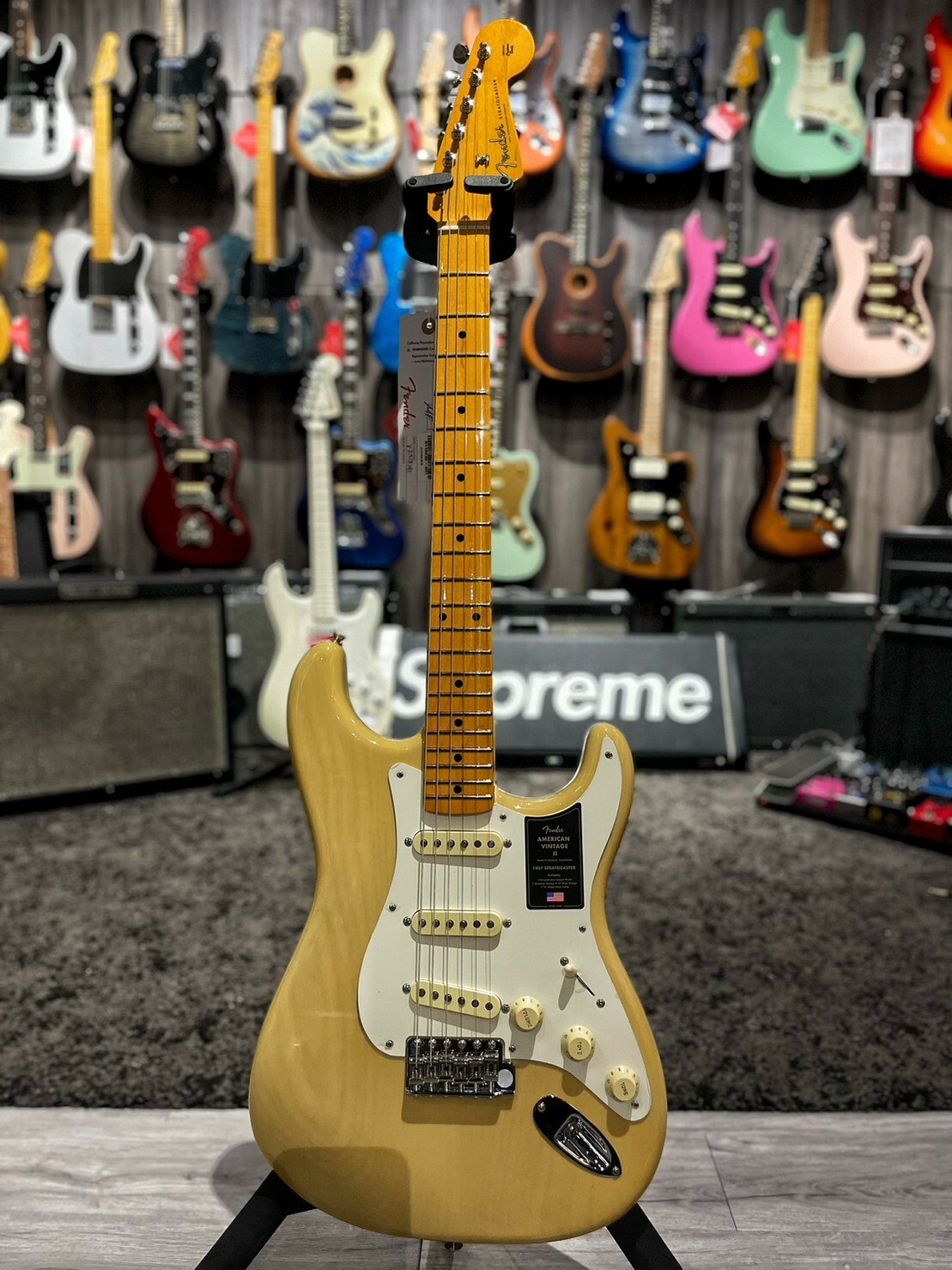 FENDER AM VINTAGE II 57 STRAT MN VBL 公司貨【宛伶樂器】