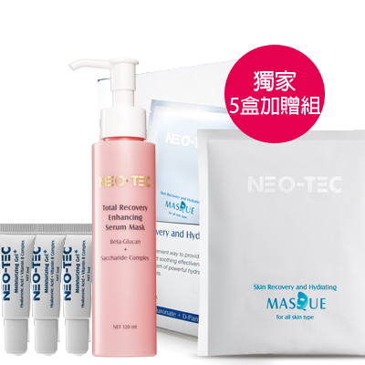 (買5送6)NEONEO-TEC 妮傲絲翠 高效水嫩修護面膜