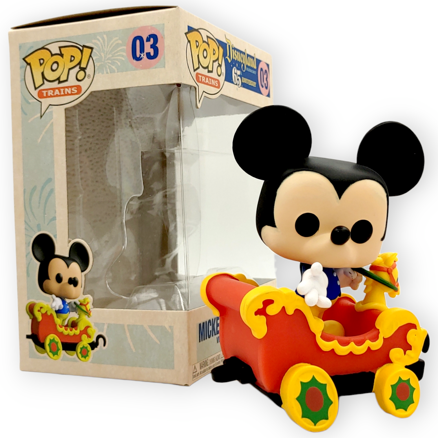 FUNKO POP <DISNEY_小凱西馬戲團火車>米奇(在火車)-No.03