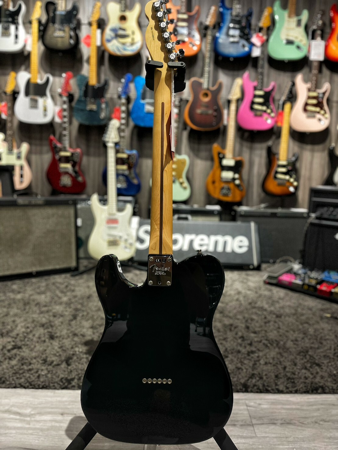Fender AM QMT Tele Pale Moon Ebony Fretboard 公司貨【宛伶樂器】