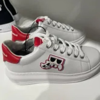 [S] KARL LAGERFELD KAPRI SHADOW KOCKTAIL LO LACE,WHITE MULTI, KL96530F-505 [FINAL SALE] (SKL740)