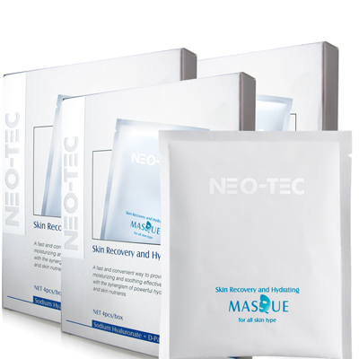 (買2送1)NEO-TEC 妮傲絲翠 高效水嫩修護面膜4片裝
