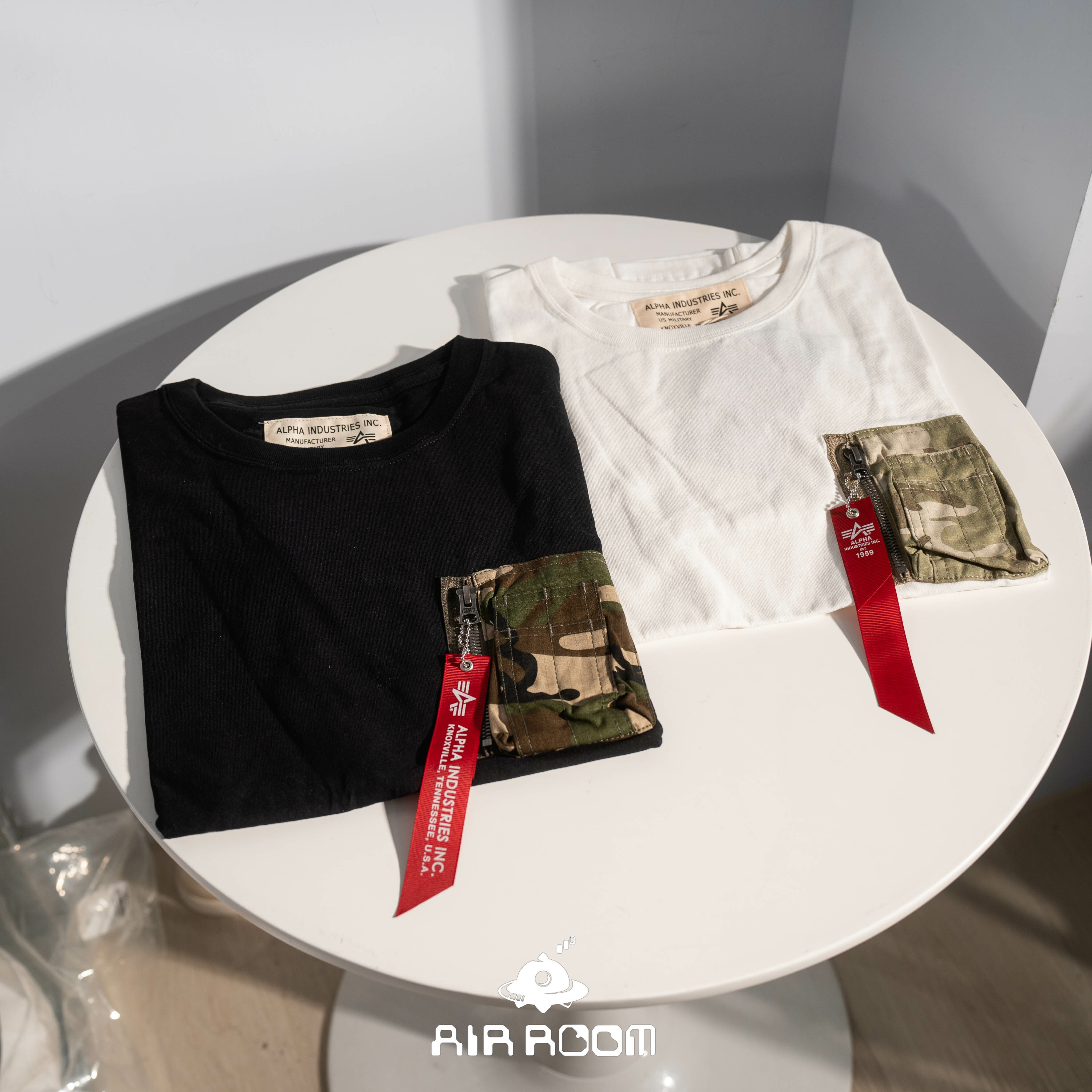 日版 Alpha Industries CAMO POCKET TEE TC1105 口袋 短T MA-1 樣式 現貨