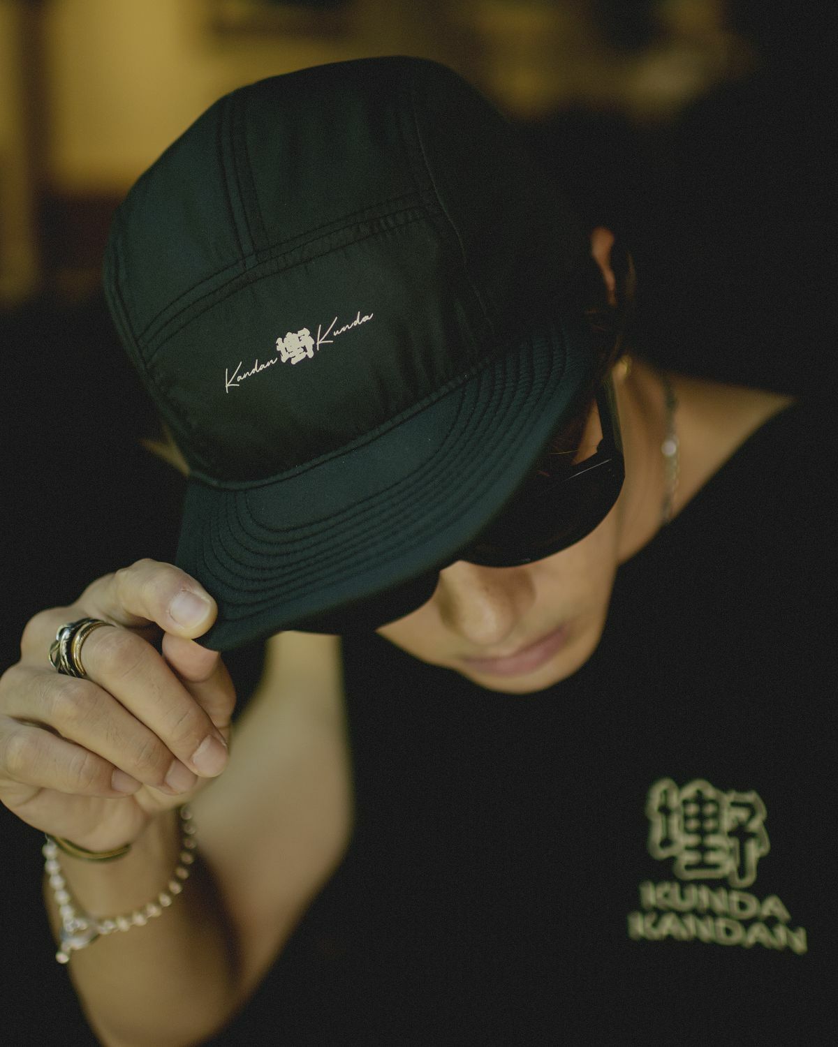 KID ® x KUNDA 野坤聯名草寫五分割帽