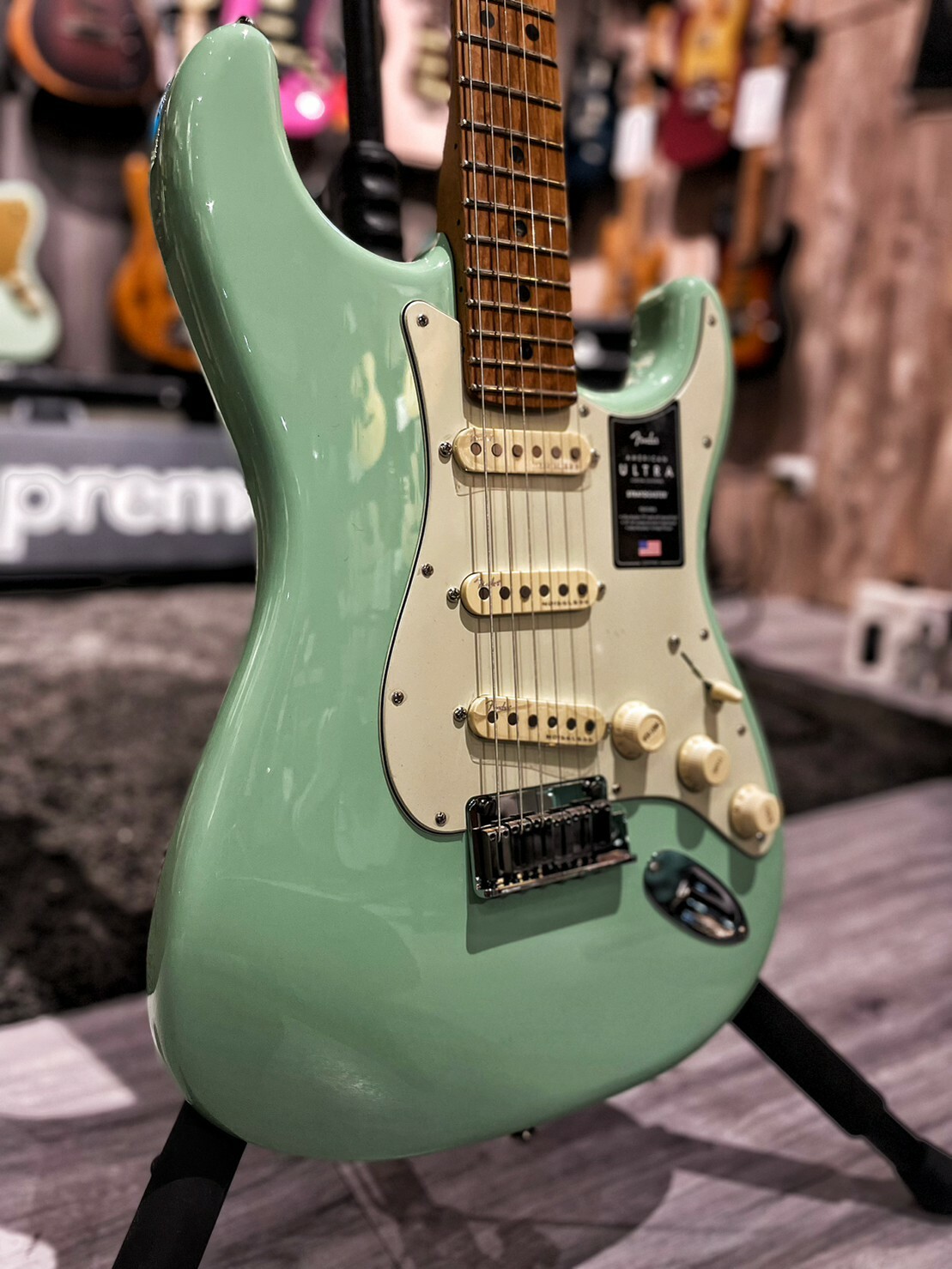Fender AM Ultra Strat SFG with RMN LTD 公司貨【宛伶樂器】