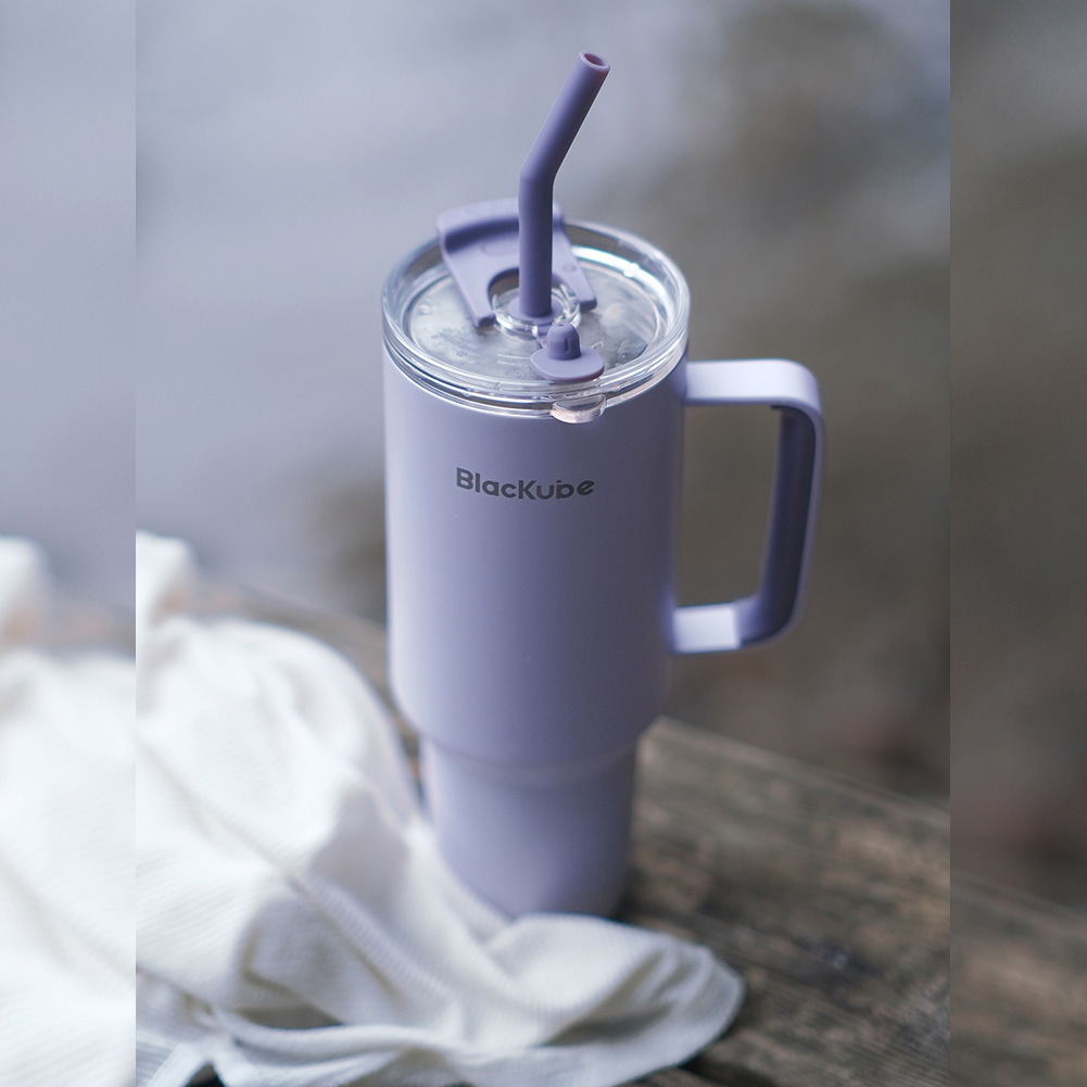 BLACKUBE 吸管直飲雙飲保溫杯 TUMBLER 1200ml