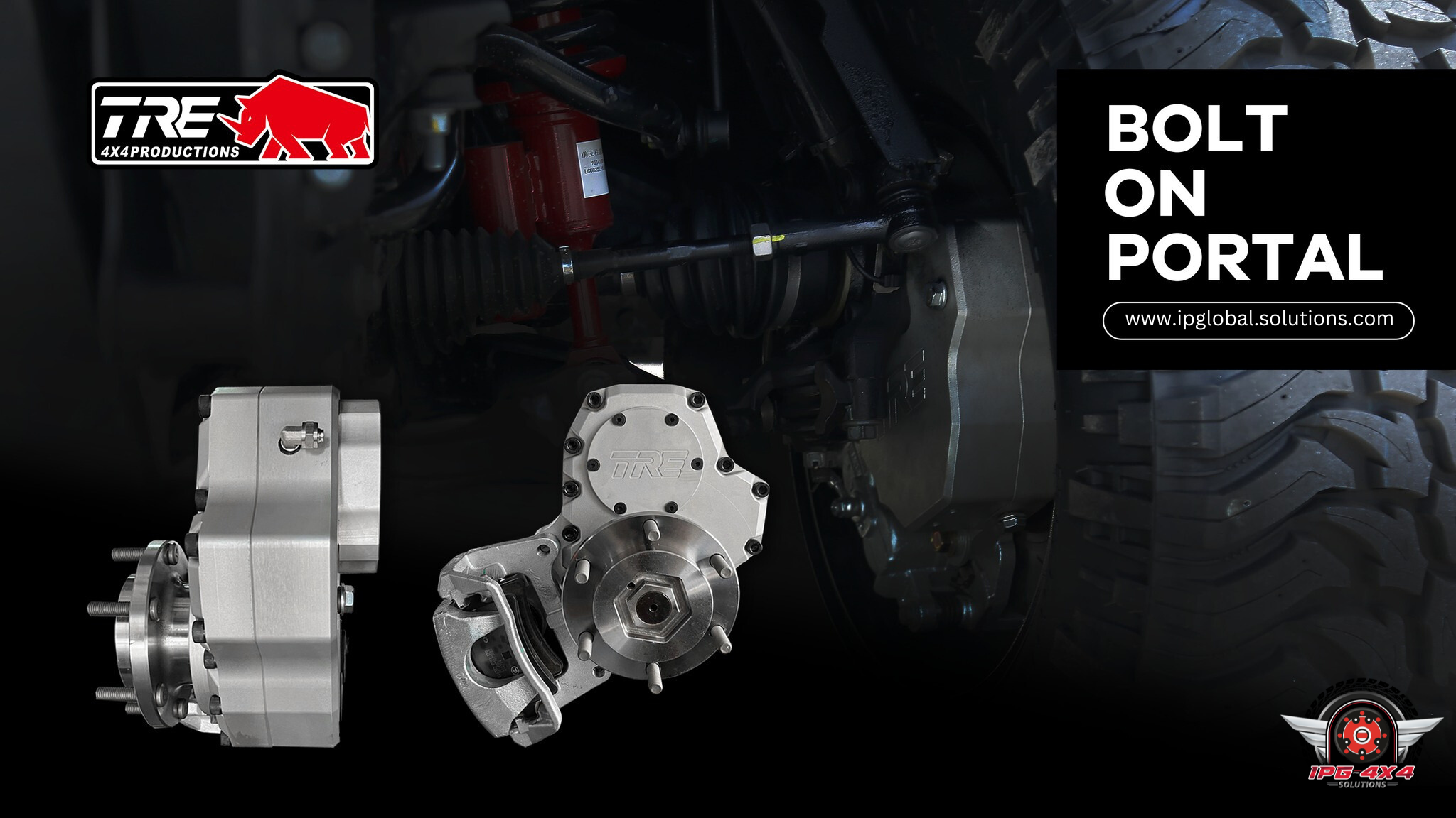 TRE 4X4 Bolt-On Portal - IPG 4X4