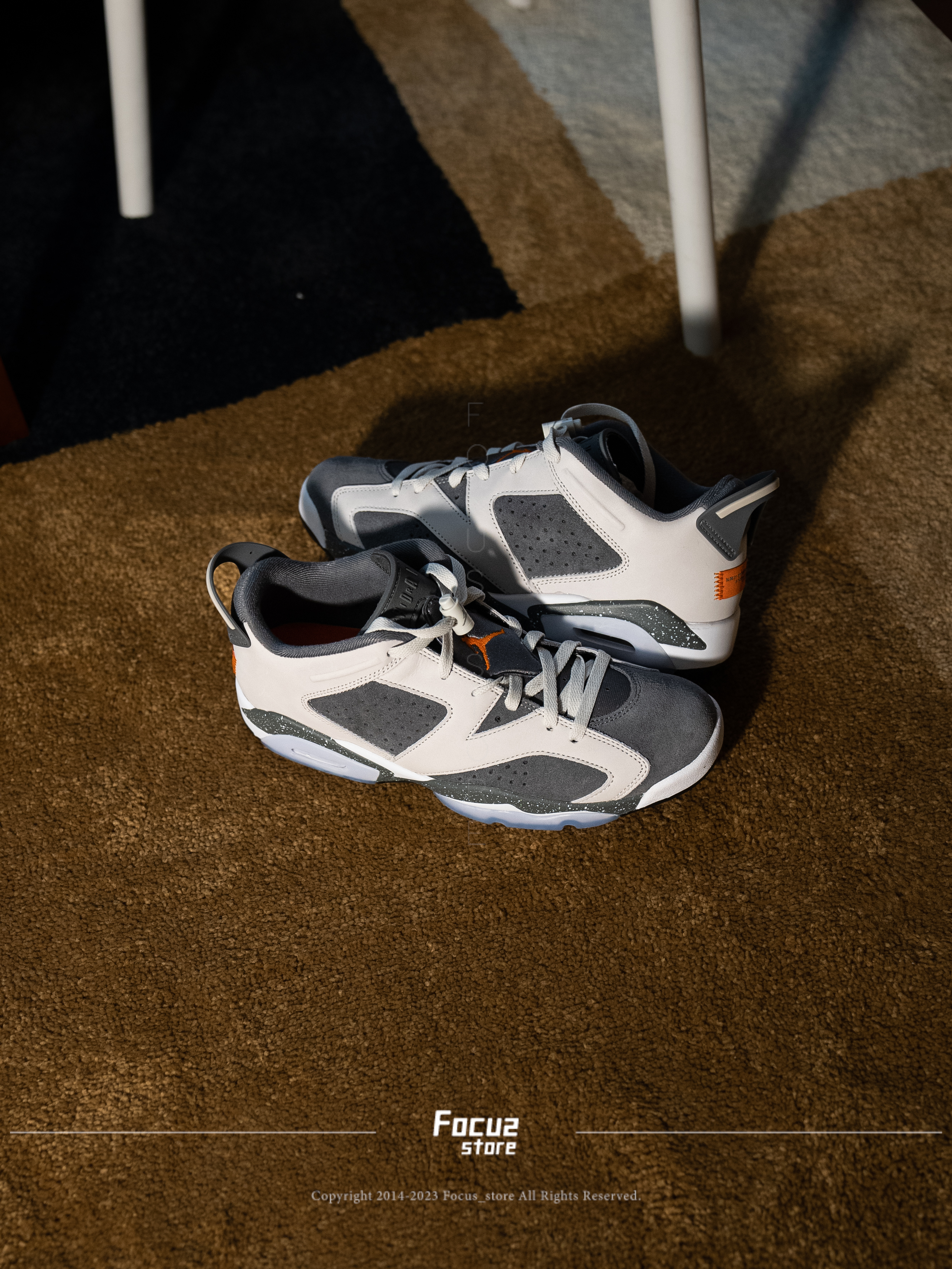 【Focus Store】現貨秒發 Nike Air Jordan 6 Low "PSG" 大巴黎 灰白 DZ4133-008