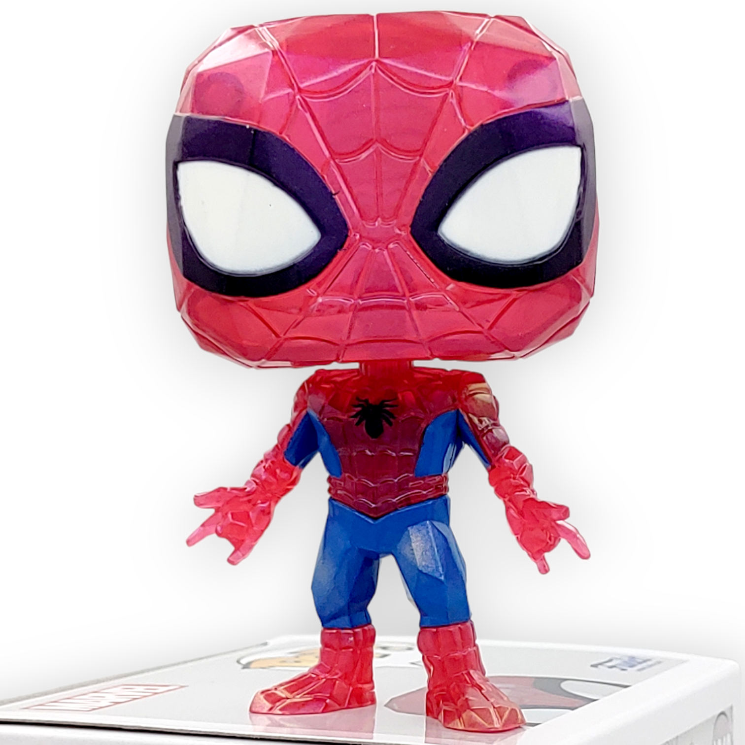 FUNKO POP<迪士尼100週年_MARVEL>蜘蛛俠(鑽石切割版)-No.1246