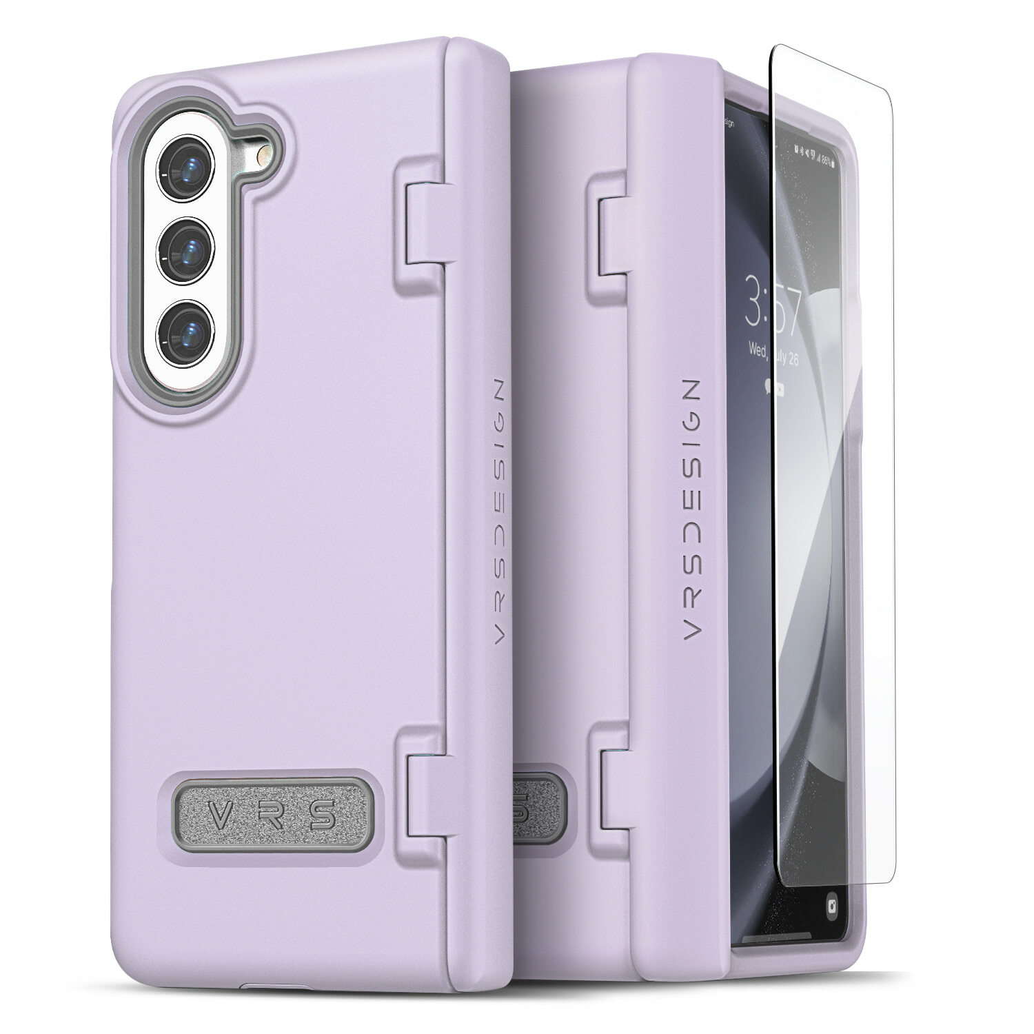 【部份現貨】 [筆槽/普通 鉸鏈蓋] VRS Design - Terra Guard Modern - Galaxy Z Fold 5 Case 高度防撞鉸鏈保護手機殼