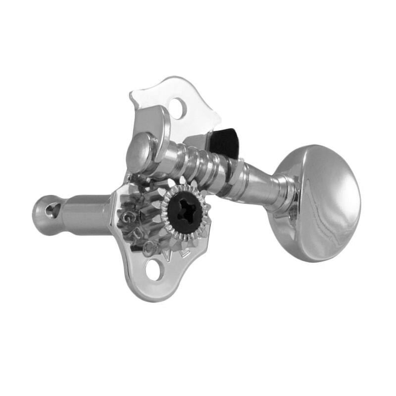 台灣製造 GROVER 8C Sta-Tite 銀色 烏克麗麗 調音弦鈕 左2右2