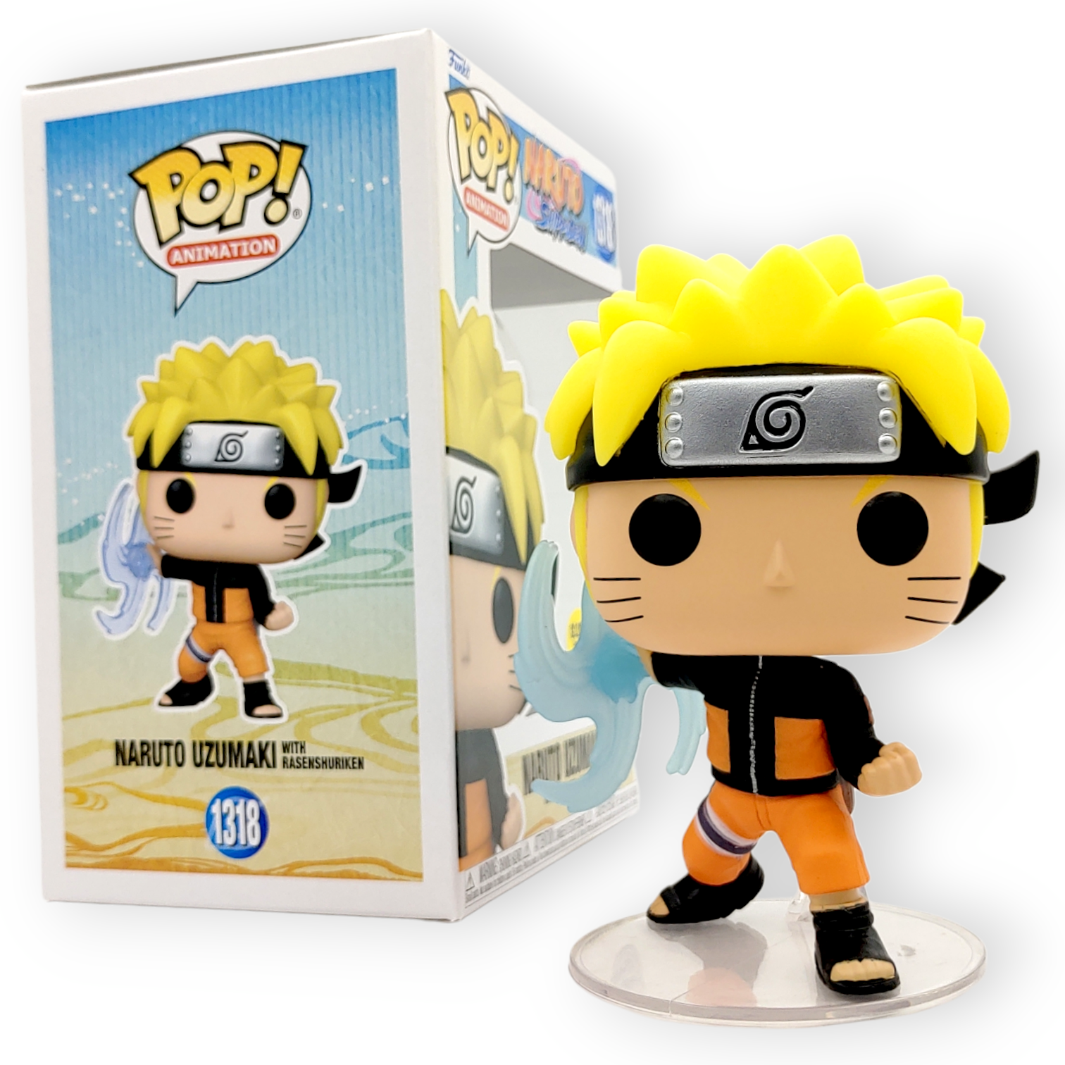 FUNKO POP<火影忍者>渦卷鳴門_風循螺旋風鏢(夜光版)-No.1318