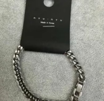 [S] NYU.NYU CLASSIC CHAIN BRACELET,SILVER, SNN233 (SNN233)