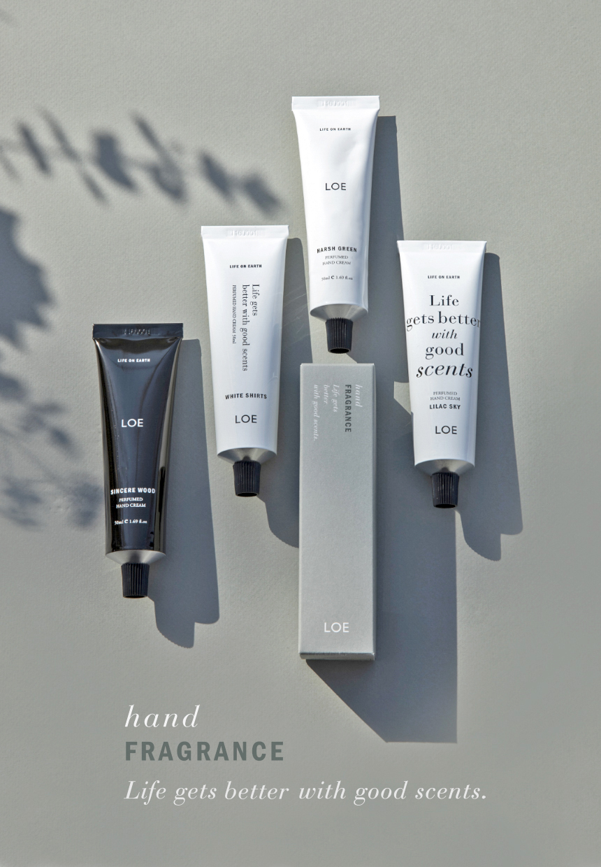 《white shirts,sincere wood,peach tea現貨/韓國連線》LOE hand cream ( 香水護手霜）50ml