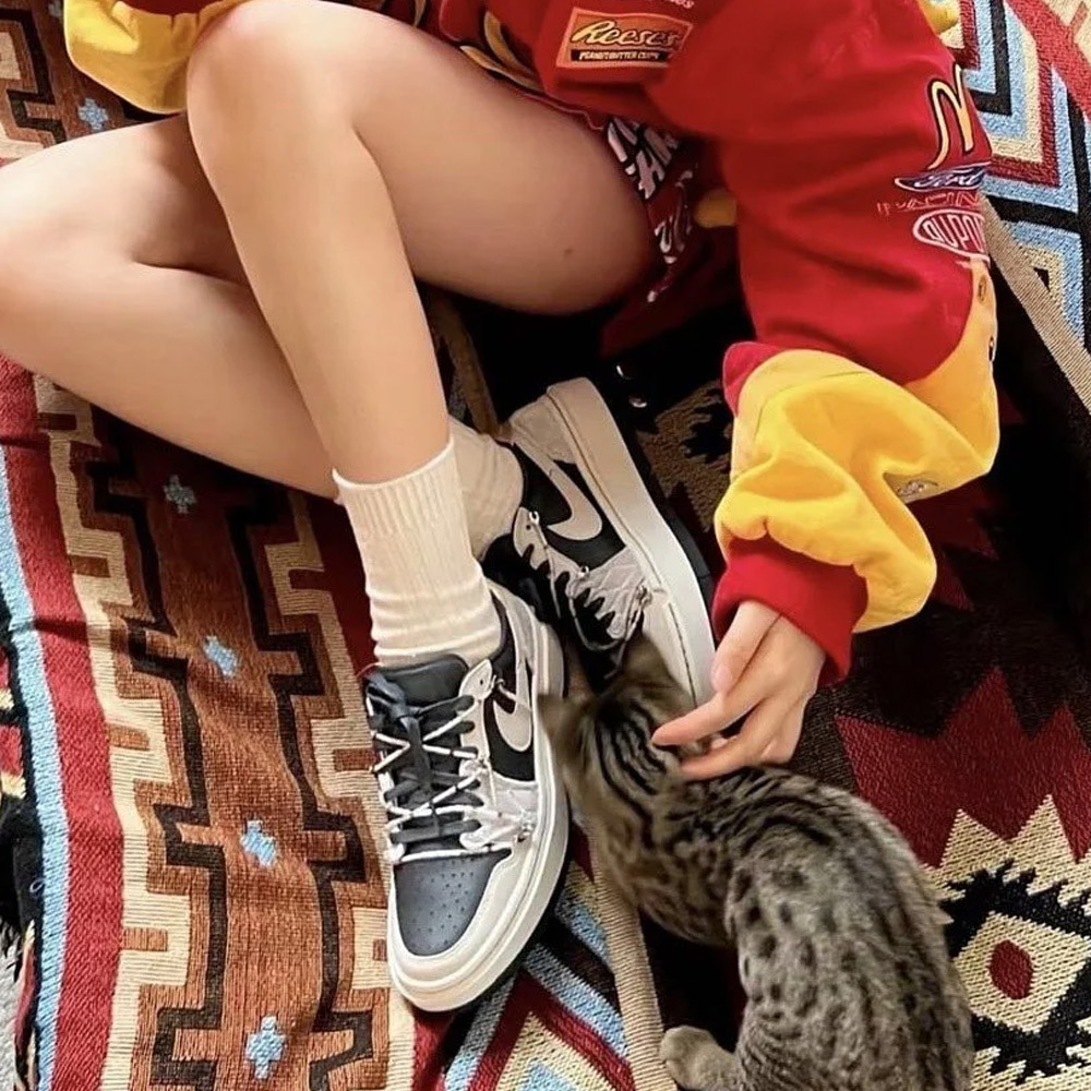 Air Jordan 1 Low Elevate 黑灰金 厚底 增高 DV1494-001