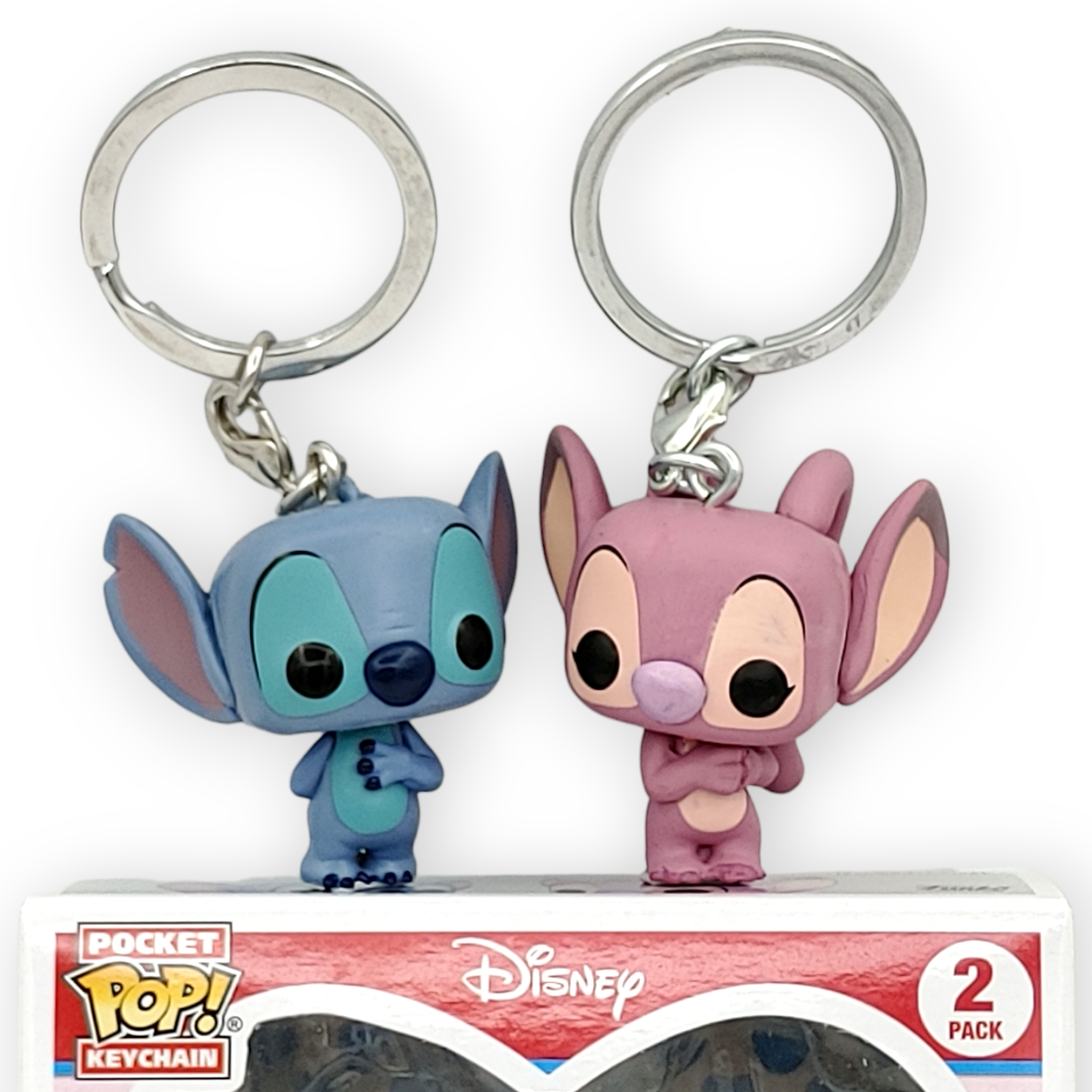 FUNKO POP<扮嘢小魔星>史迪仔與安琪鎖匙扣孖裝