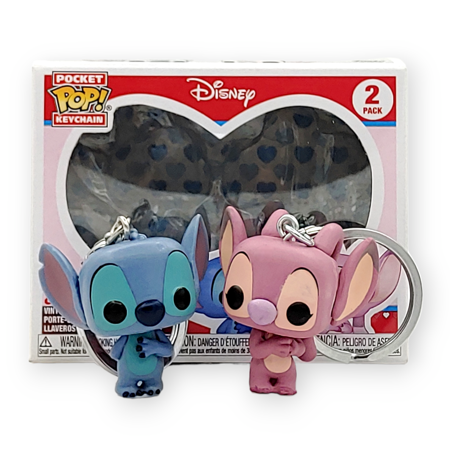 FUNKO POP<扮嘢小魔星>史迪仔與安琪鎖匙扣孖裝