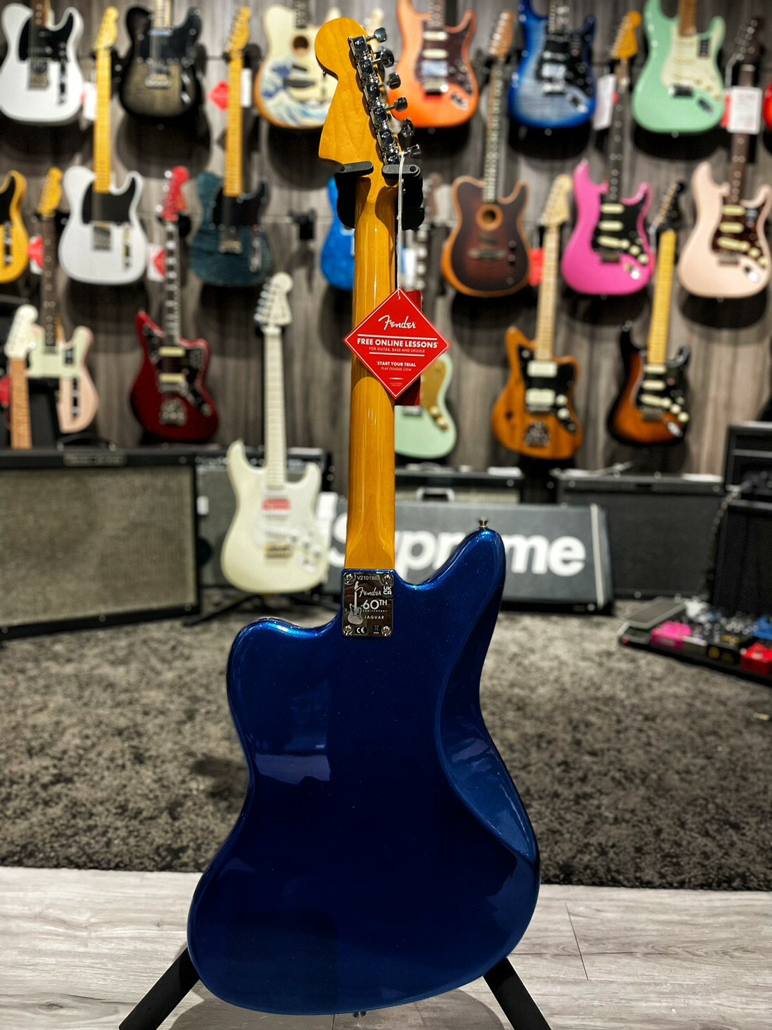 Fender 60th Anniversary Jaguar RW Mystic LPB 公司貨【宛伶樂器】