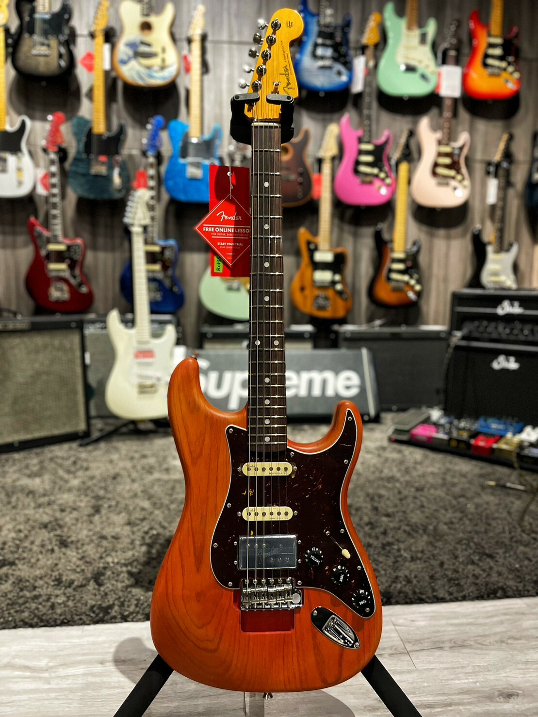 FENDER MICHAEL LANDAU COMA STRAT COMA RED 公司貨【宛伶樂器】