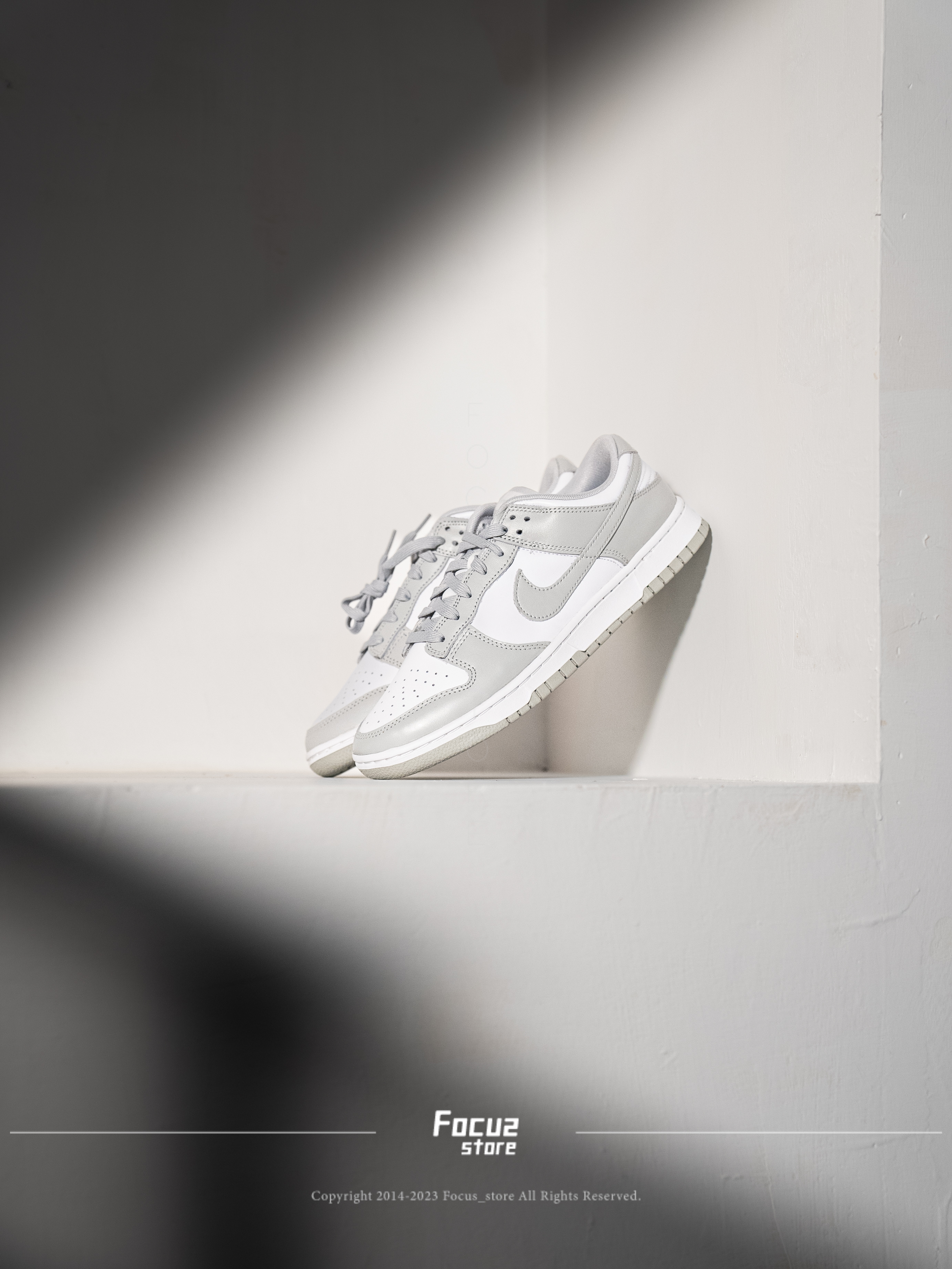 【Focus Store】現貨秒發 Nike Dunk Low "Grey Fog" 灰白 男款 DD1391-103