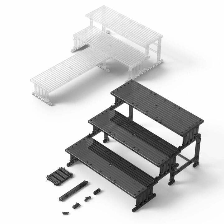 模型綠洲 Model Oasis 桌上伸展台 DTR (黑)