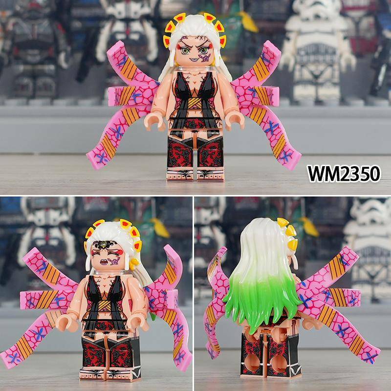 Daki Demon Slayer Minifigures Minifigs Fit Lego WM6138 WM2350