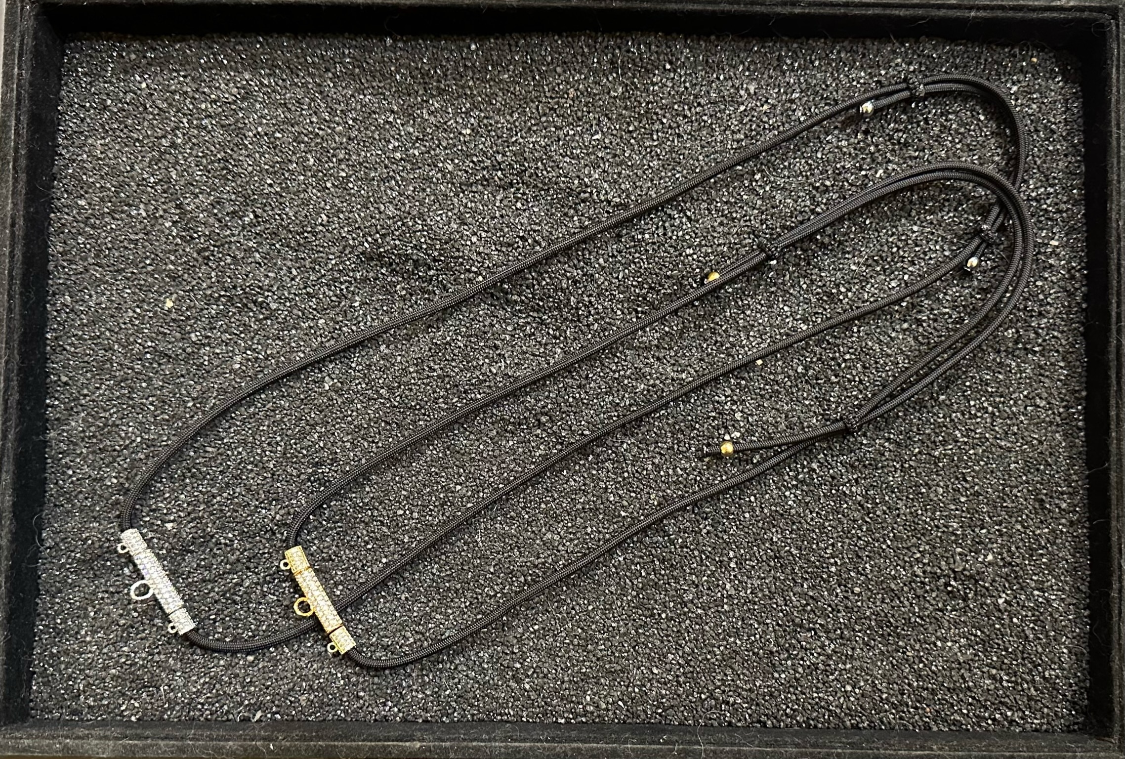 閃石三扣鍊（可調節長度）