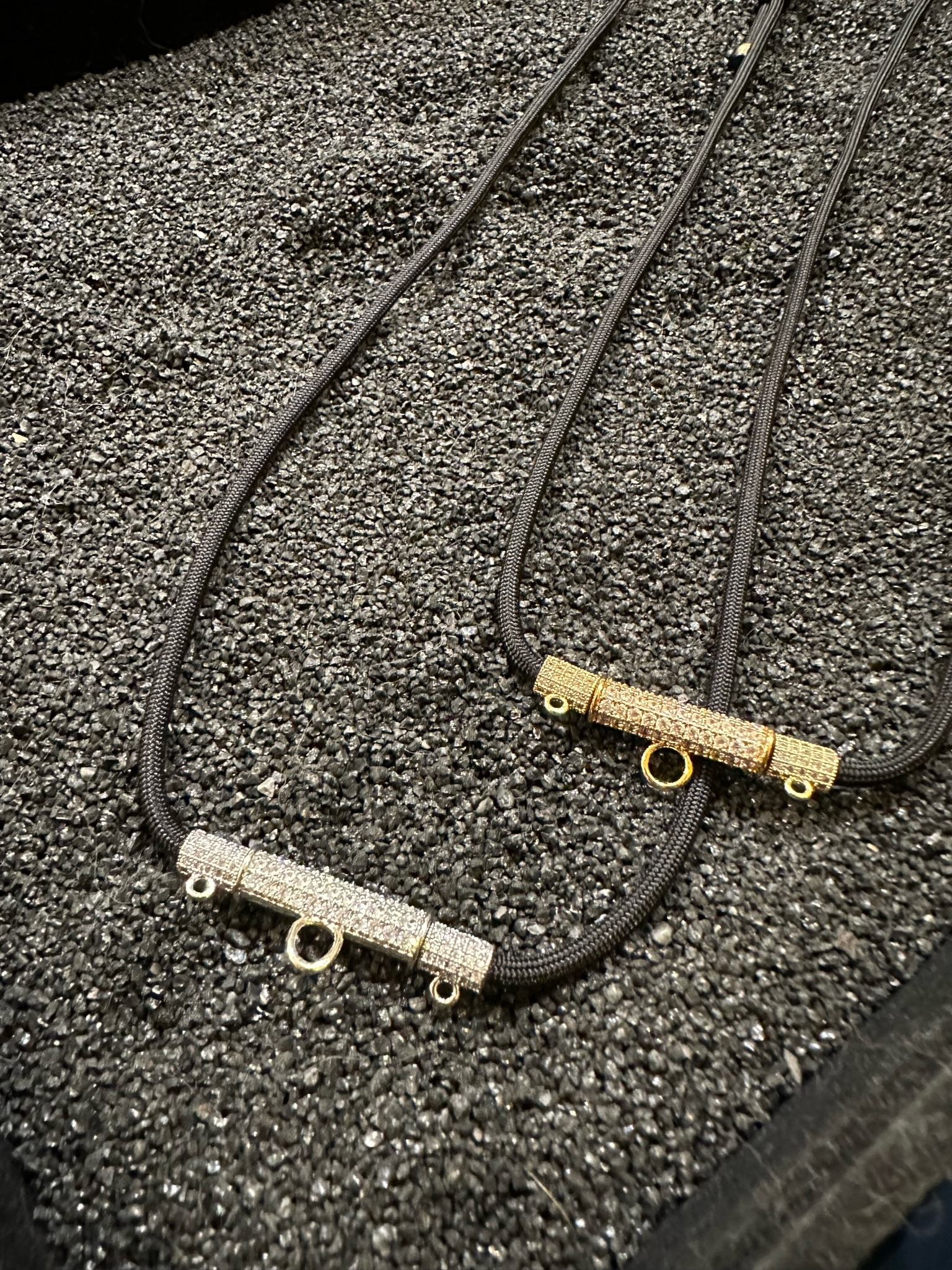 閃石三扣鍊（可調節長度）