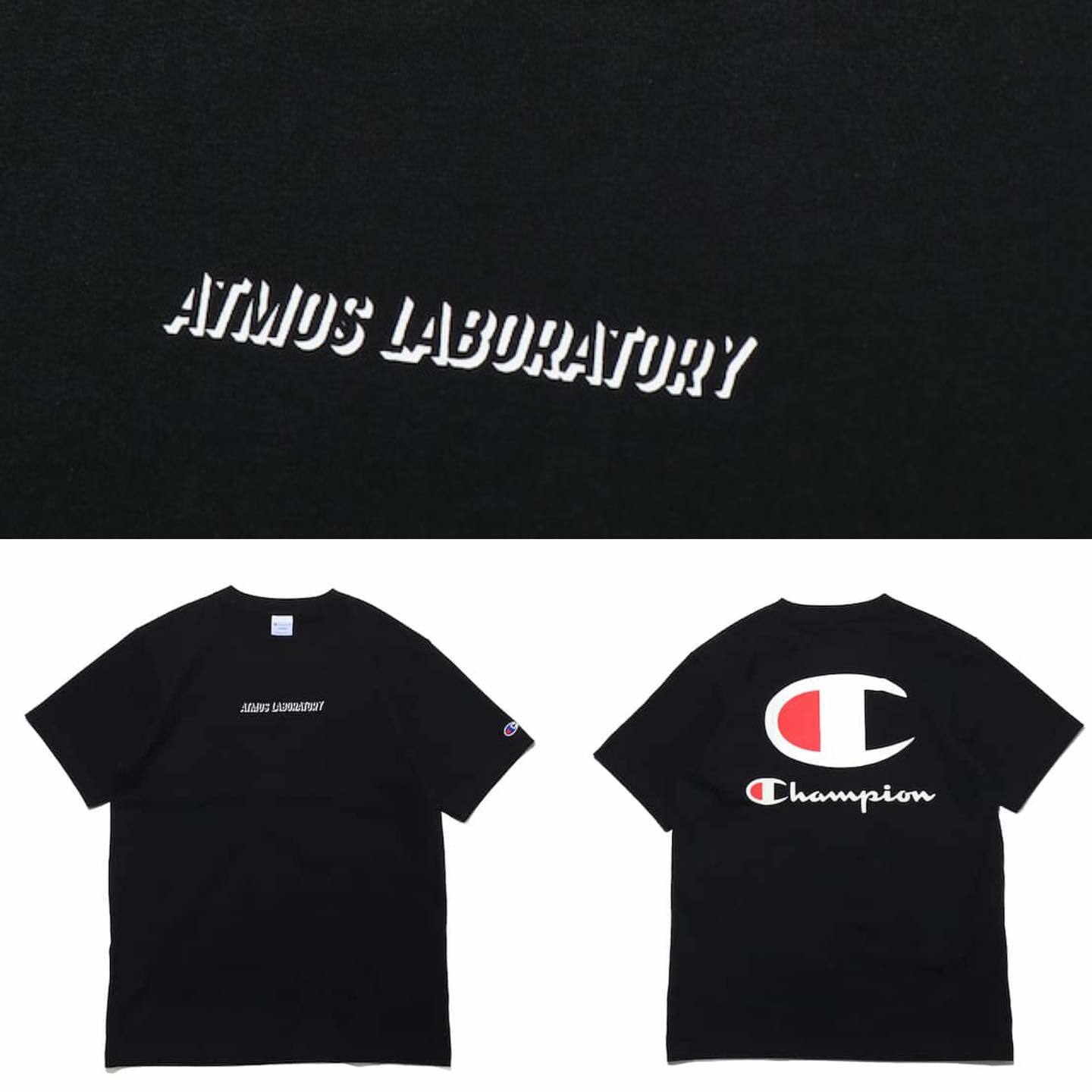 Atmos Lab X 🇯🇵日版Champion Logo T-Shirt