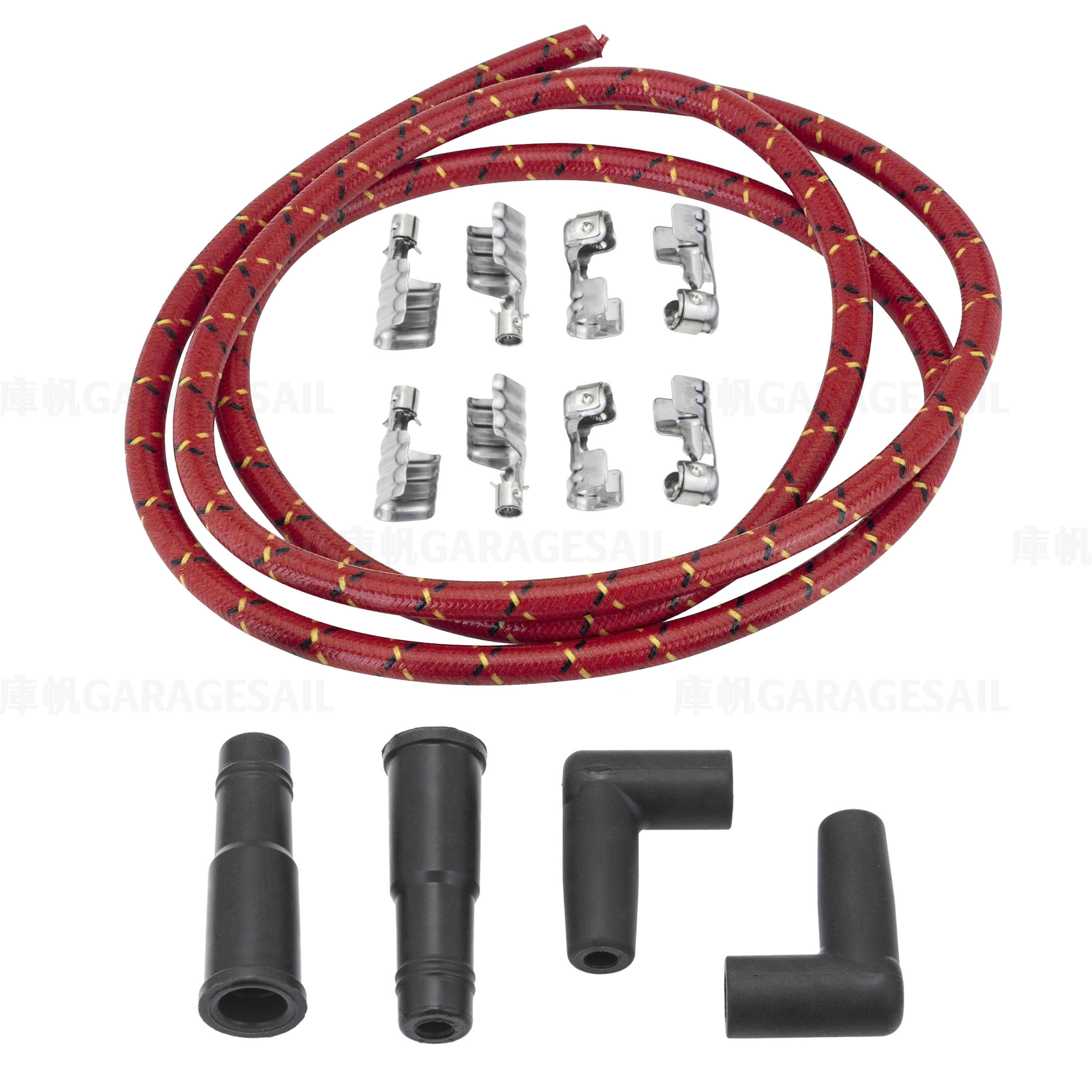 Lowbrow 哈雷專用 8mm 導線 考爾線 2色