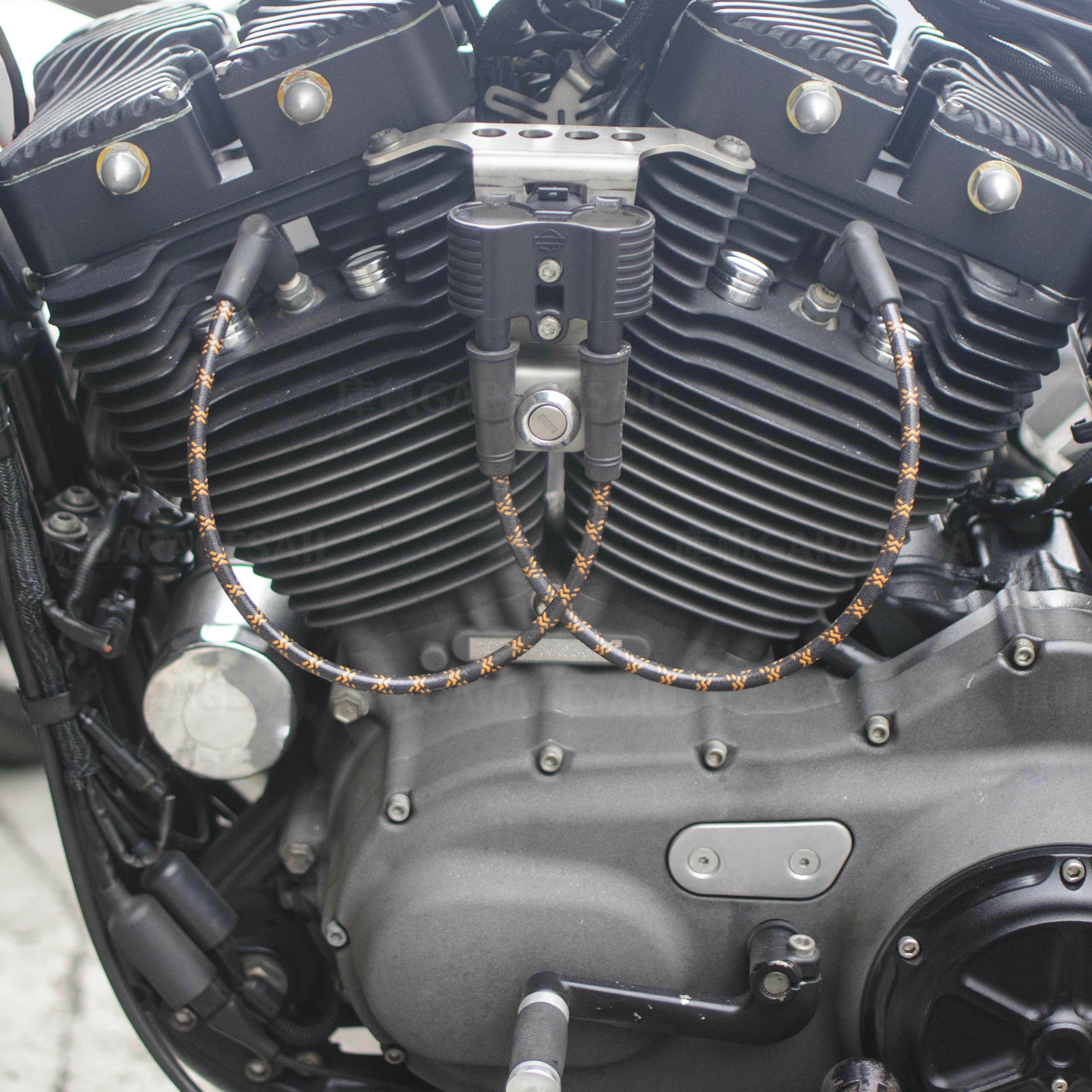 Lowbrow 哈雷專用 8mm 導線 考爾線 2色