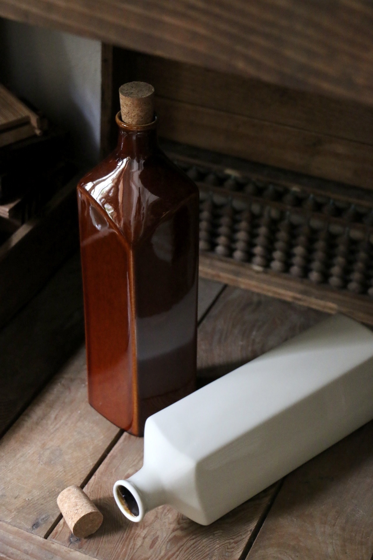 Hechimon軟木塞蓋陶瓷水瓶