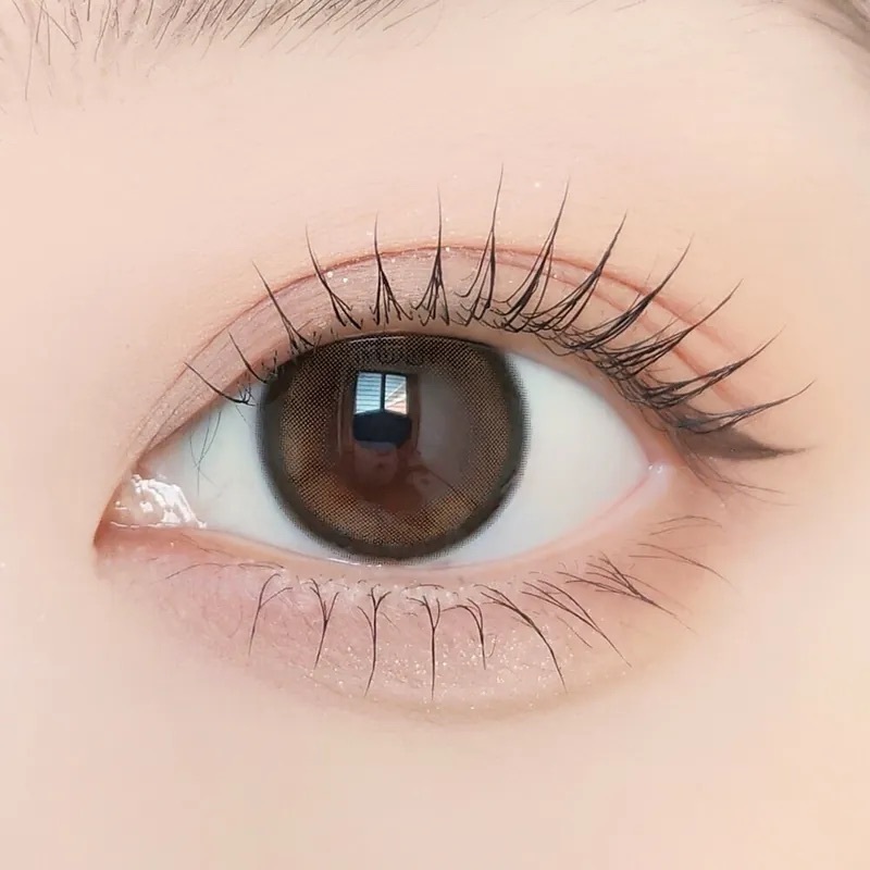 [日拋] envie UV 1 Day MINUIT APRICOT 有色彩妝隱形眼鏡｜每盒10片