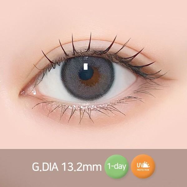 [日拋特薄][防UV] LENSSIS 1 Day SAND Gray 日拋彩妝隱形眼鏡｜每盒10片 (13.2/13.5)