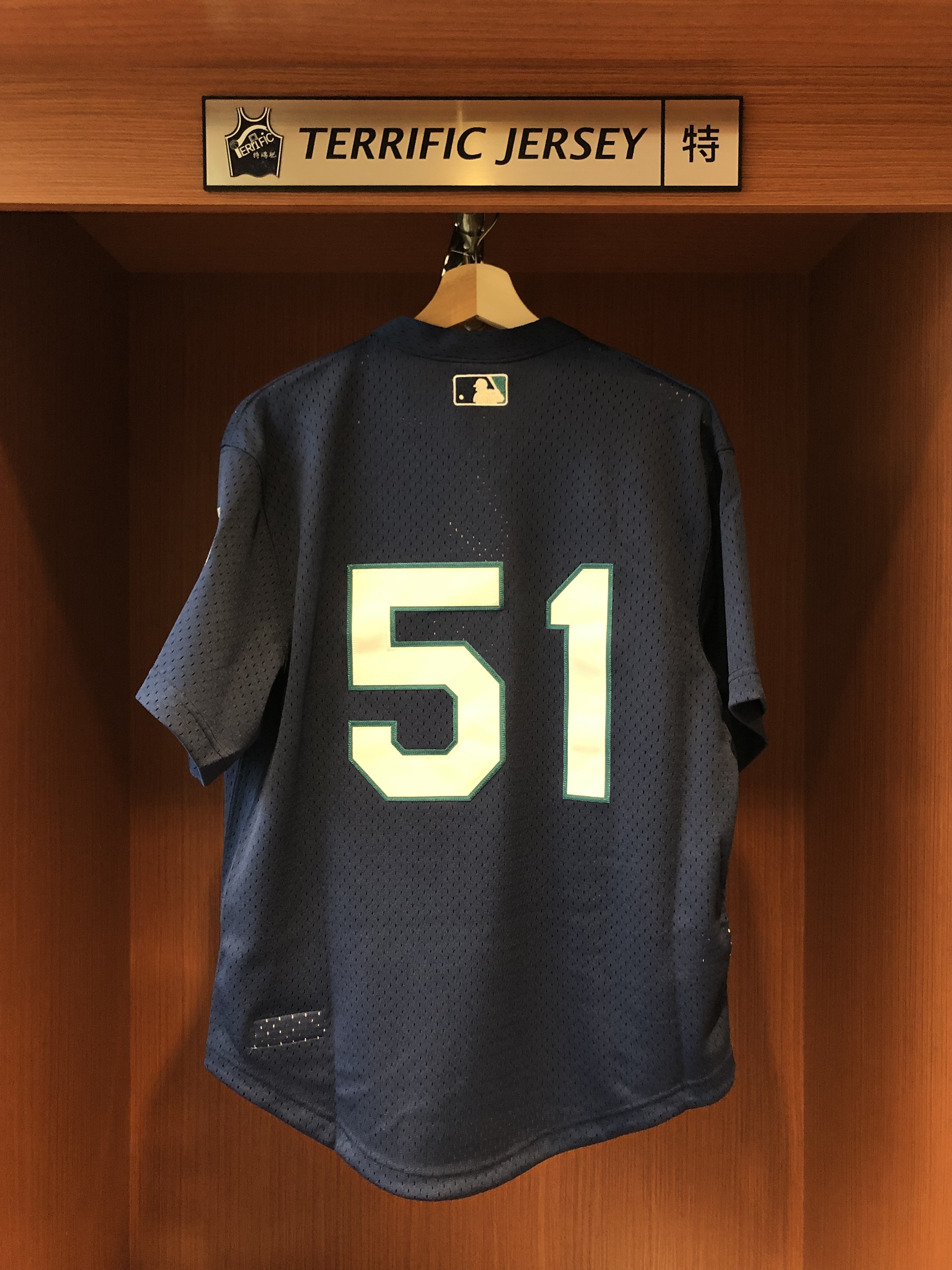 MLB球衣 Ichiro Suzuki 西雅圖水手深藍 M&N Swingman Player Name Jersey 球迷版 電繡 全新