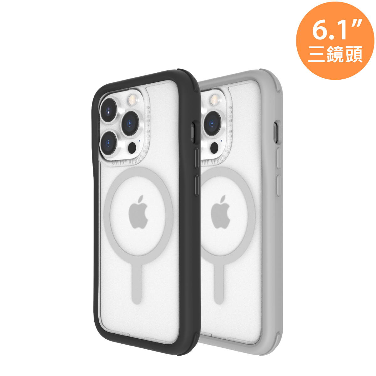 iPhone 15 Pro 維納斯FX 抗菌軍規防摔磁吸手機殼 (附透明霧面背蓋)