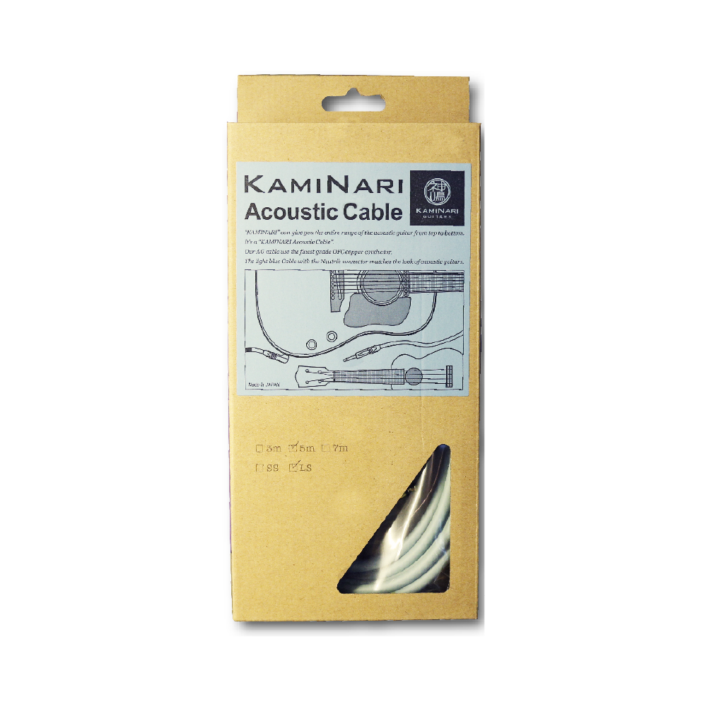 神鳴 Kaminari 神鳴 Kaminari / 木吉他導線 (TS -TS),(TS -LTS),(兩種尺寸可選) 第 2 張圖片｜三峽吉他 / Bass