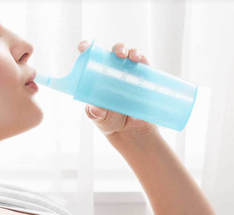 長嘴式防嗆水杯