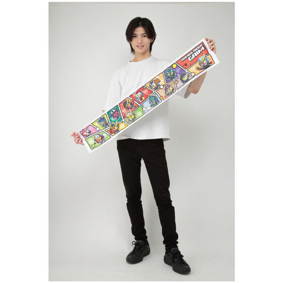 Pbandai 預訂2024/4月 仮面ライダー鎧武　デフォルメ　マフラータオル