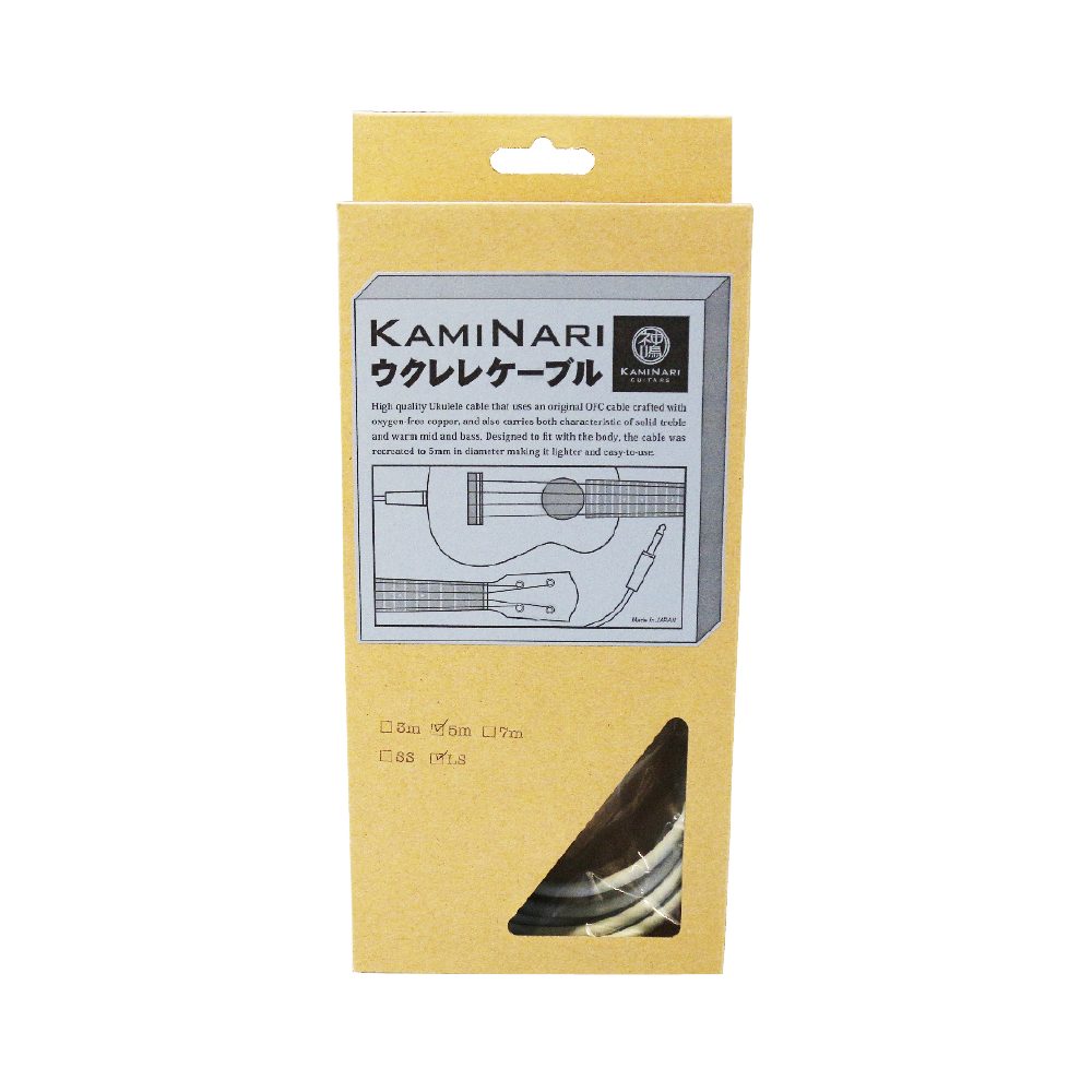 神鳴 Kaminari 神鳴 Kaminari / 烏克麗麗導線 TS - LTS (兩種尺寸可選) 第 2 張圖片｜三峽烏克麗麗