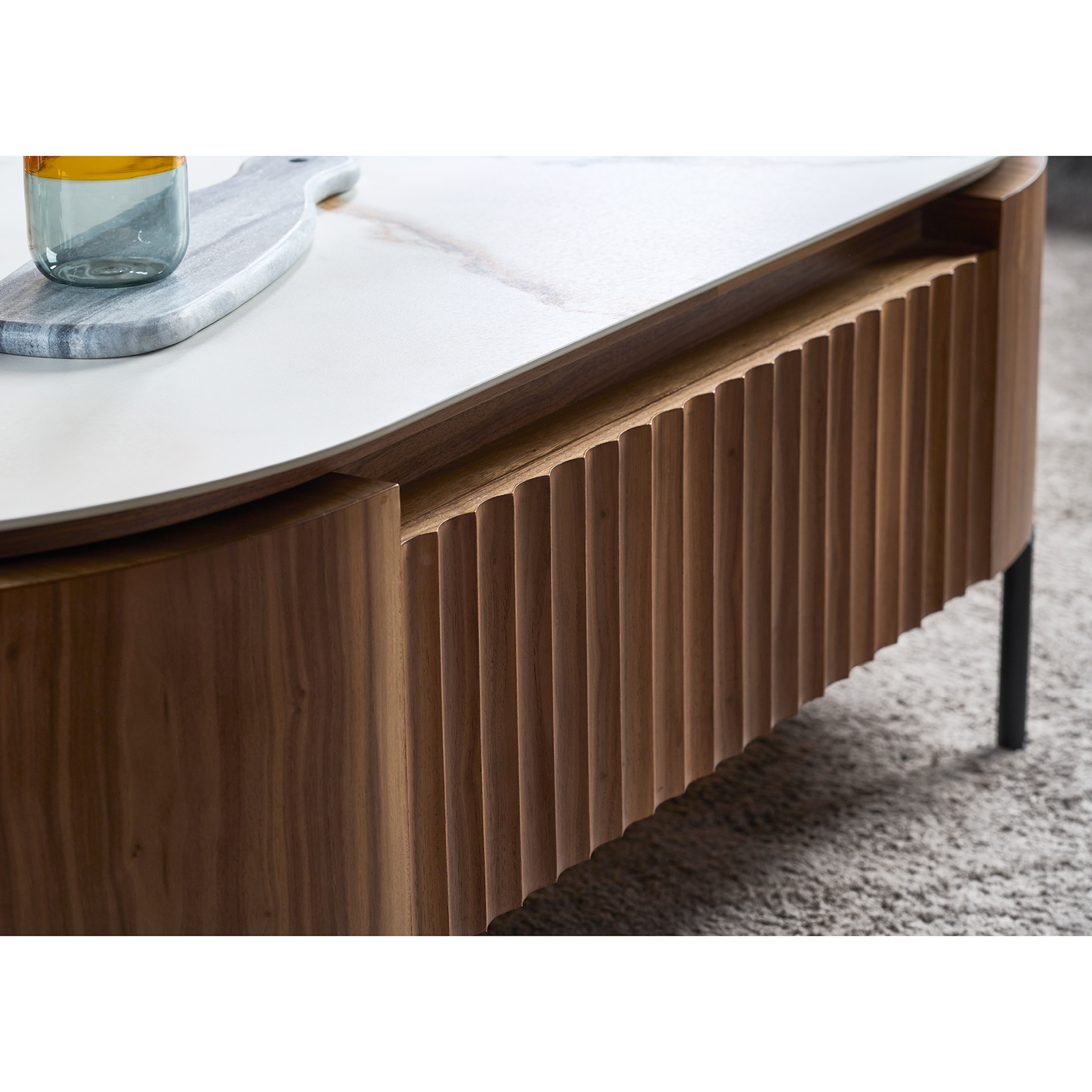 Fluto 燒結石可升降茶几〔CB362〕