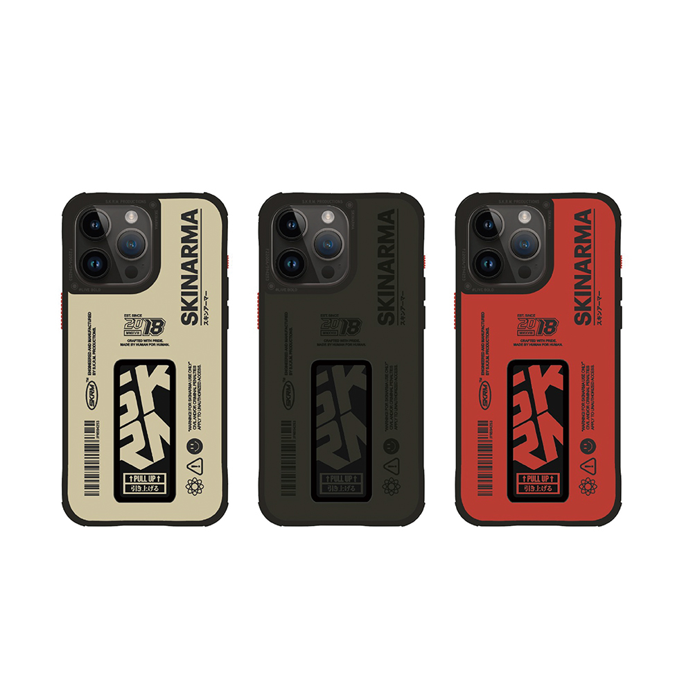 Skinarma Spunk 磁吸充電支架防摔手機殼 for iPhone 15