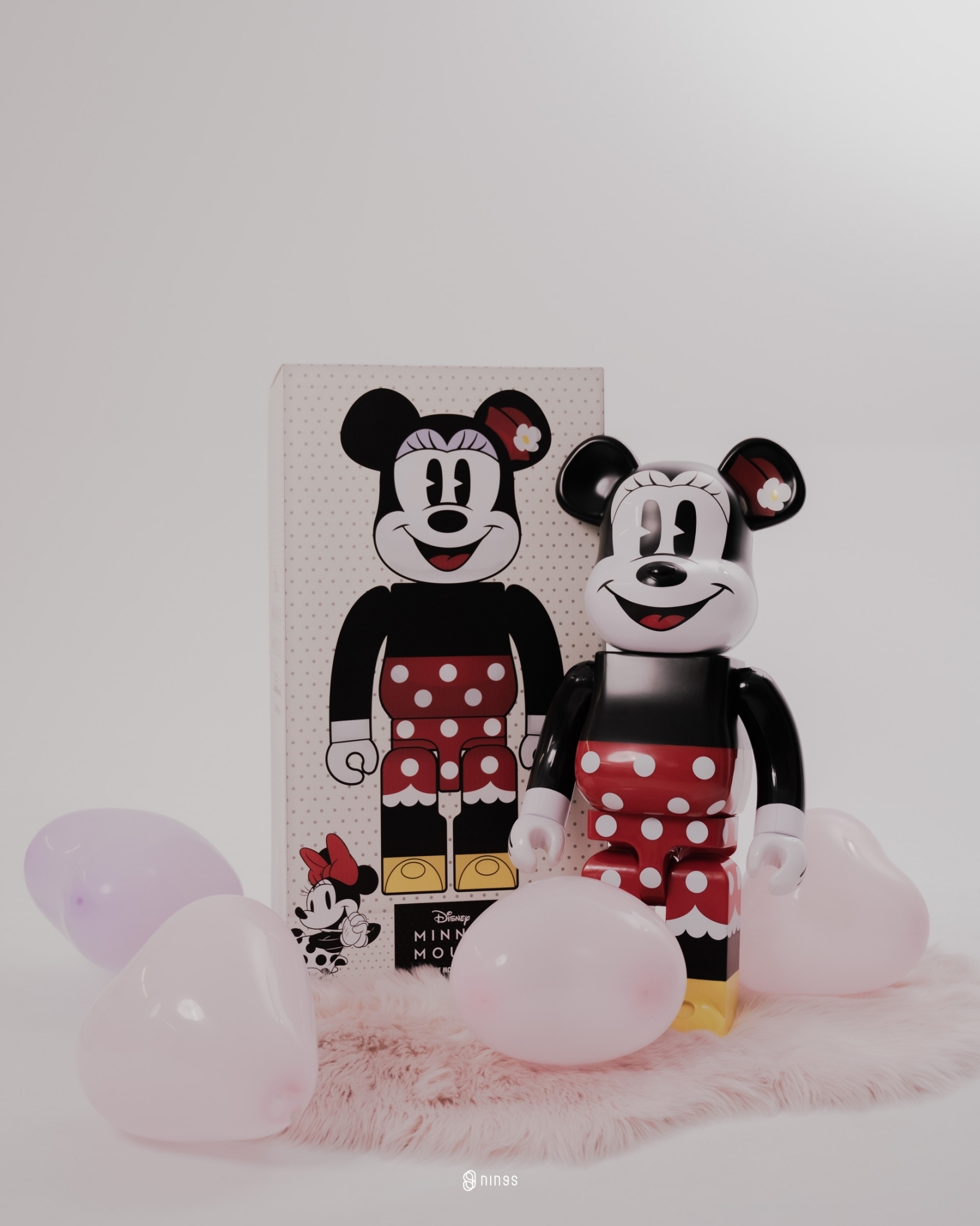 現貨】BE@RBRICK DISNEY MINNIE MOUSE 100%+400% 庫柏力克熊米妮