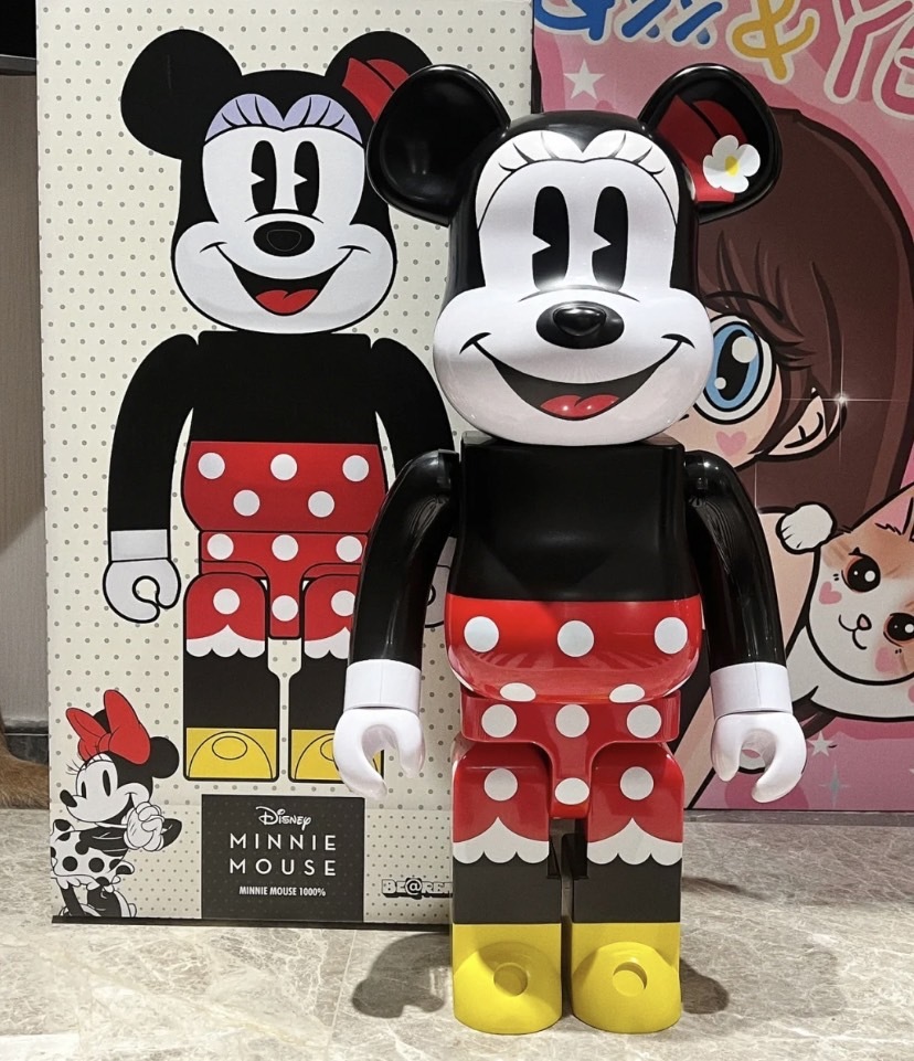 現貨】BE@RBRICK DISNEY MINNIE MOUSE 100%+400% 庫柏力克熊米妮 ...