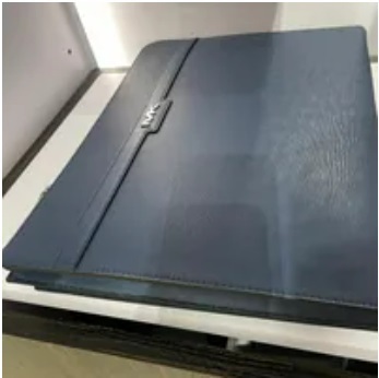 [S] MICHAEL KORS 37F3COLU1U COOPER L-ZIP LAPTOP CASE,NAVY, 196237100474 (SMK532)