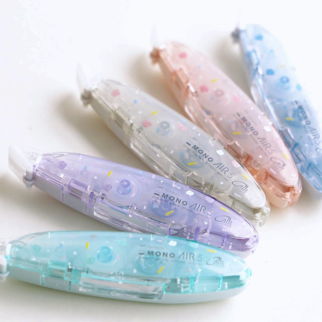 【Tombow 蜻蜓】限量版水磨石系列 MONO AIR 筆型修正帶