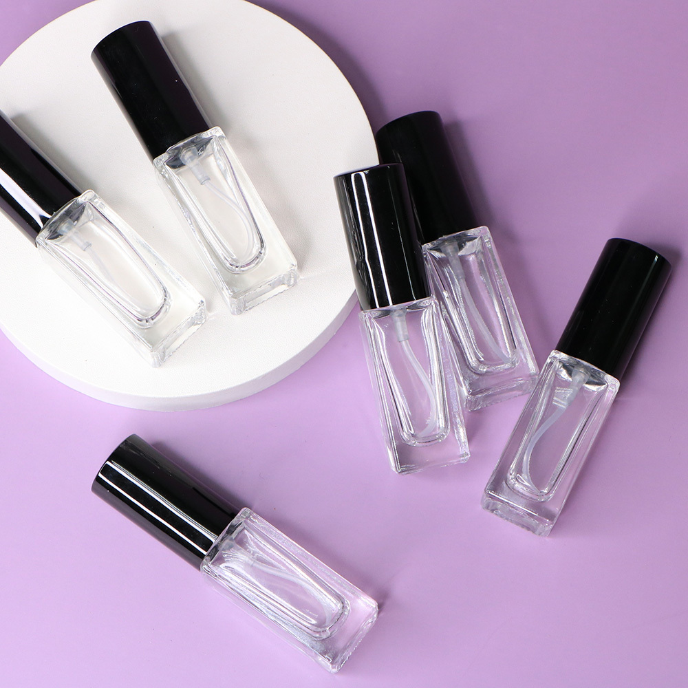 進口香水空瓶-黑蓋子 5ml 香水分裝瓶 1入 B-001