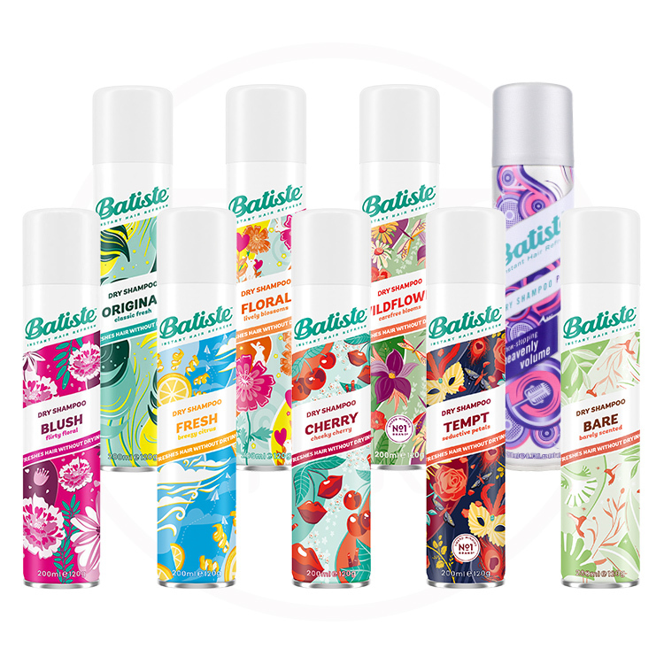 英國 Batiste 芭緹絲 秀髮乾洗噴劑 200ml【AK015】