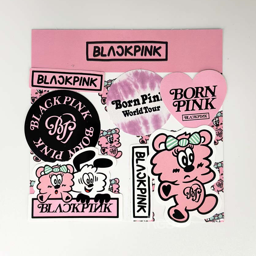 BLACKPINK x Verdy Sticker Pack 聯名貼紙