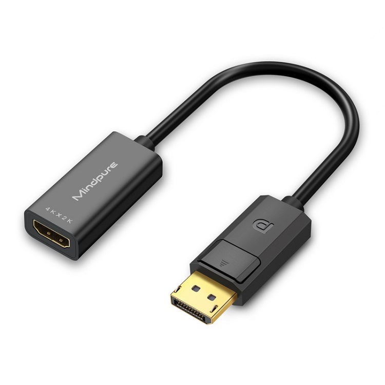 Mindpure DisplaPort 轉 HDMI 4K 轉換器